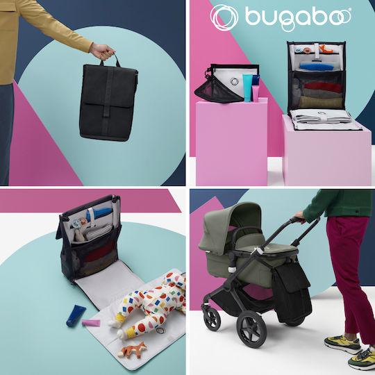Bugaboo Wickeltasche-Wickelrucksack Gray