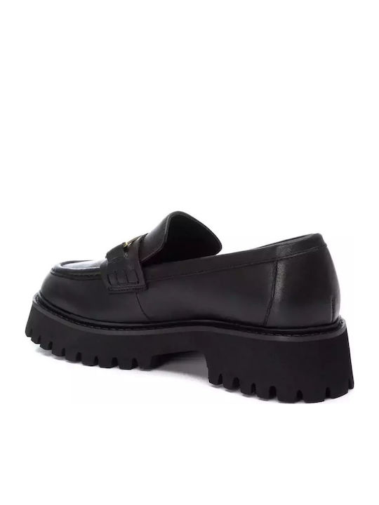 Mocasini dama în culoarea Negru