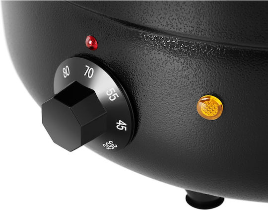 Electric Soup Pot 10 L Black