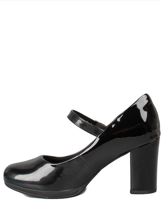 Piccadilly Black Heels