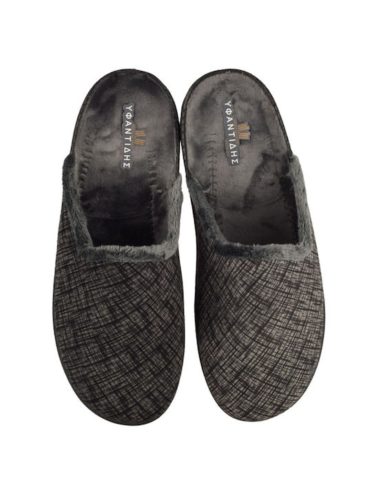 Yfantidis Men's Slipper Gray