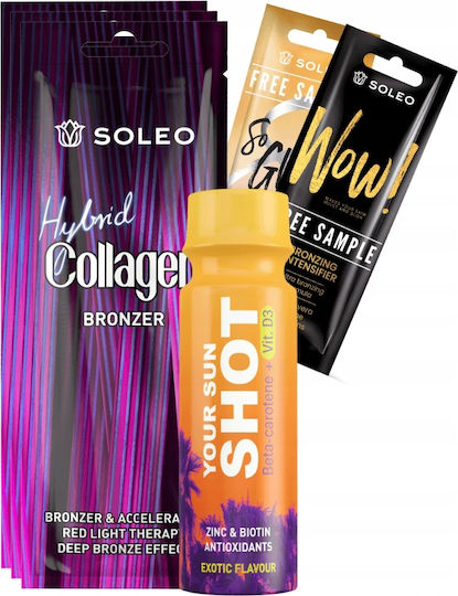 Soleo Collagen Hybrid 3x15ml Bronzer Selbstbräuner + Gratisartikel