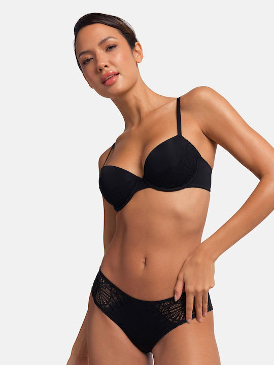 Black/brick Σουτιέν mit leichter Polsterung mit Bügel 2Pack