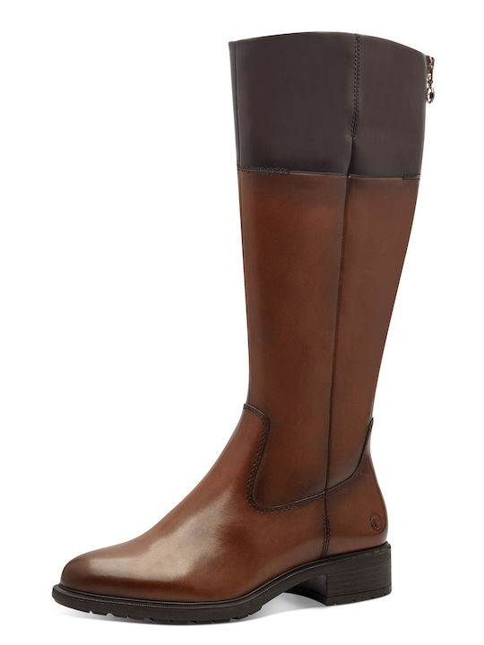 Leder Damenstiefel Braun