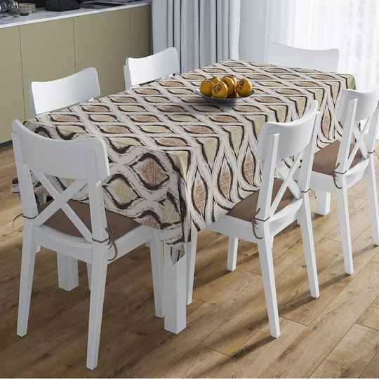 Dimcol Ράνερ Αλέκιαστο Σετ 2τμχ Cyclops 460 460 Beige 140x220εκ.
