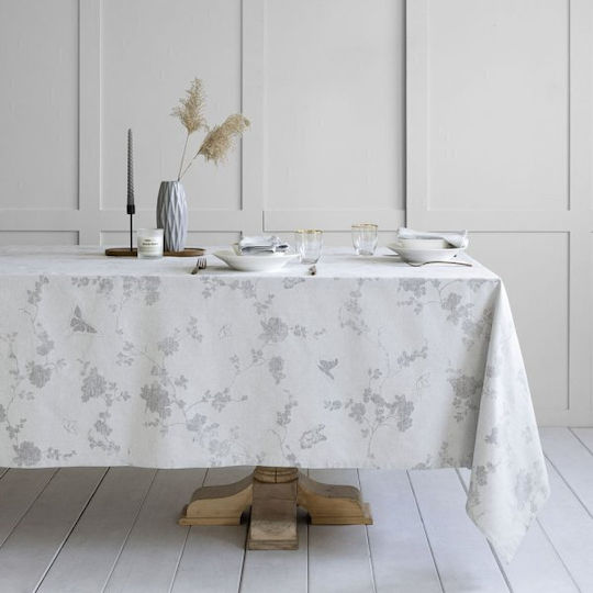 Nima Τραπεζομάντηλο Kalia Grey 165x265εκ.