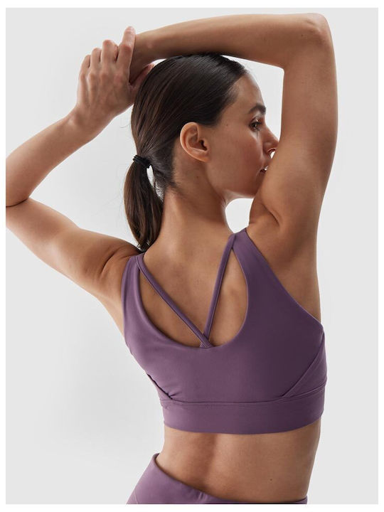 4F Women's Bra without Padding Purple