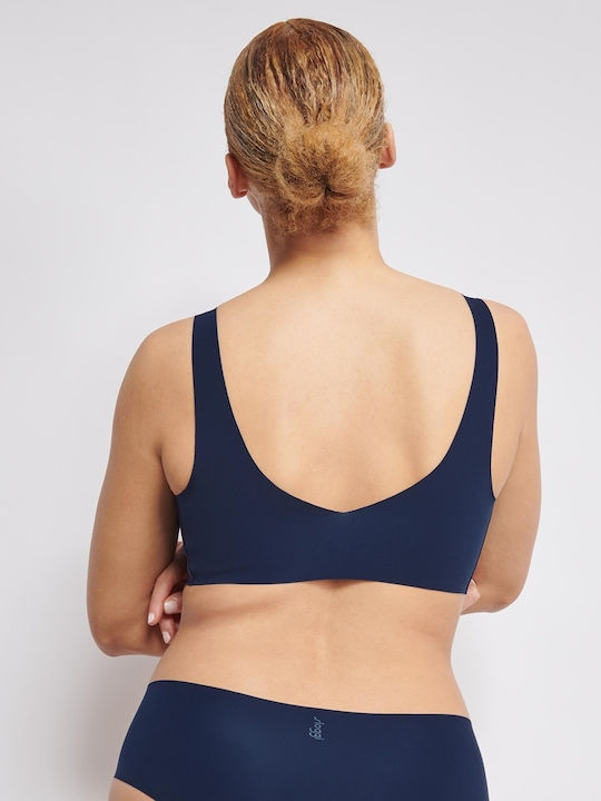 Sloggi Feel Bralette 2.0 Women's Bra without Padding Blue