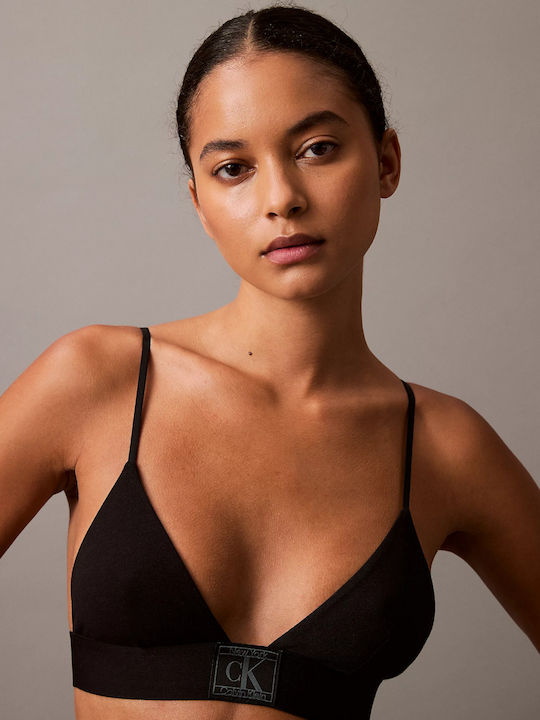 Calvin Klein Bralette Σουτιέν Μαύρο