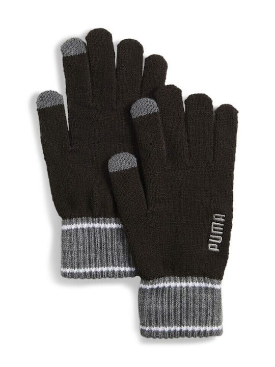 Puma Unisex Knitted Gloves Black