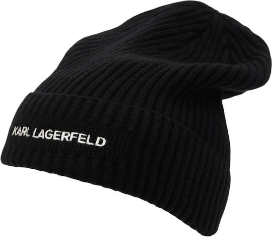 Beanie Masculin Căciulă Tricotat în culoarea Negru