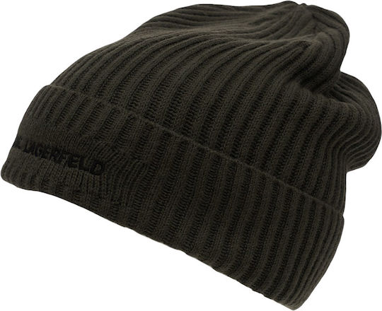 Beanie Ανδρικός Σκούφος Πλεκτός σε Πράσινο χρώμα