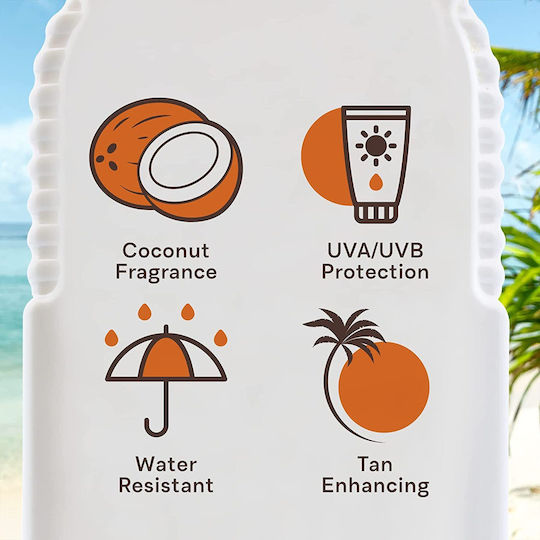 Malibu Wasserdichtes Sonnenöl SPF4 2x200ml