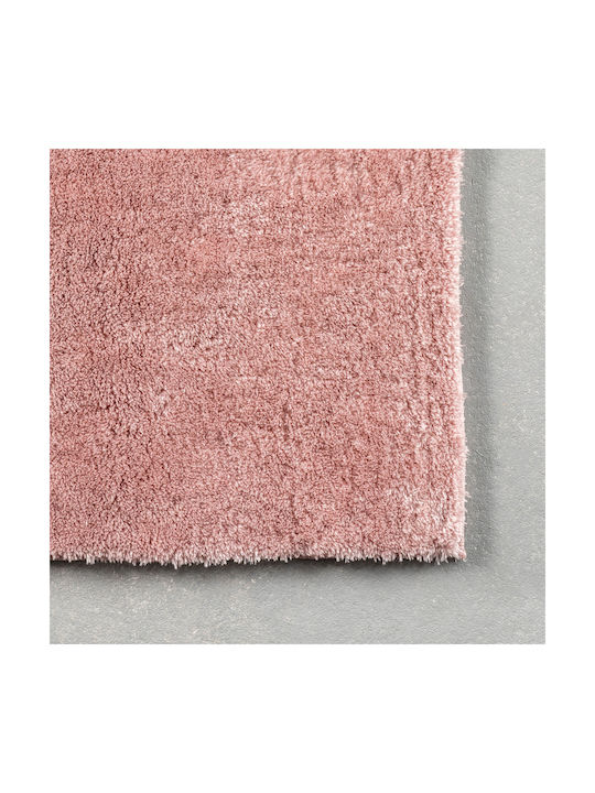 Saray Home Set Modern Schlafzimmer-Teppichsets Synthetisch,Polyester/Cotton/Leather Pink PST001-PN-SET 3Stück