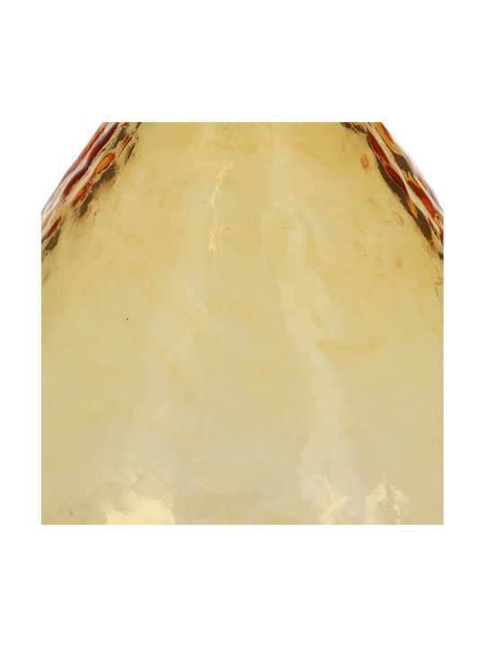Βάζο Artelibre Ώχρα Ανακυκλωμένο Γυαλί 15.2x15.2x25.4cm