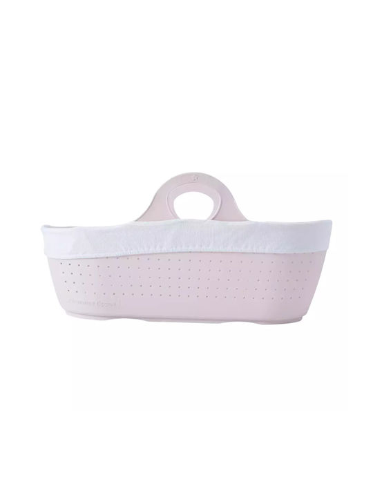 Tommee Tippee Καλαθούνα Μωρού με Βάση Ροζ