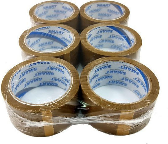 Bandă PP adeziv acrilic dimensiune 48 X 45y culoare maro 36 buc