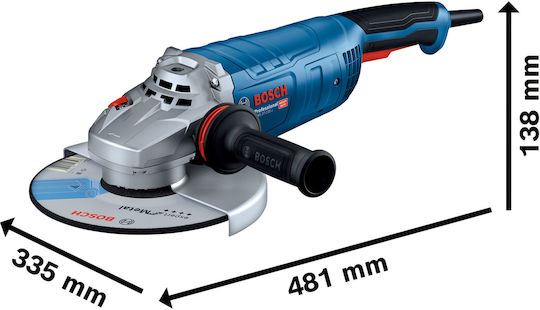Bosch GWS 27-230 J Ъглошлайф 230мм Електрически 2700W