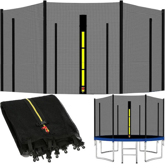Safety Protection Net Trampolines 366cm 8 Outer Poles
