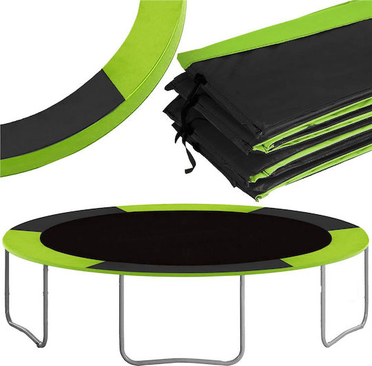 Husă cu Arc 244 Cm Trambulină Verde Negru