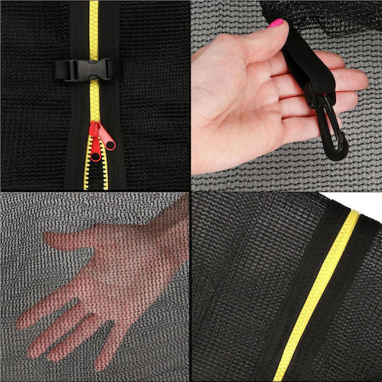 Safety Protection Net Trampolines 366cm 8 Outer Poles