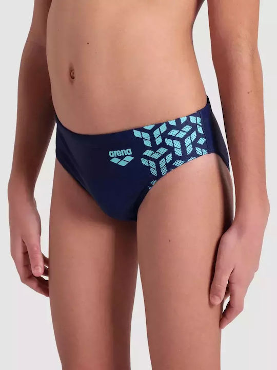 Arena Kinder Badeanzug Badeslips Marineblau