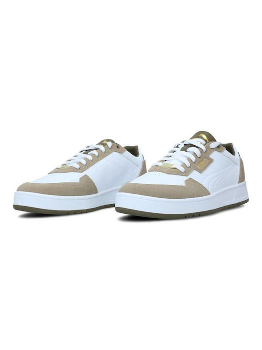 Puma Court Classic Lux Sd Sneakers White / Brown