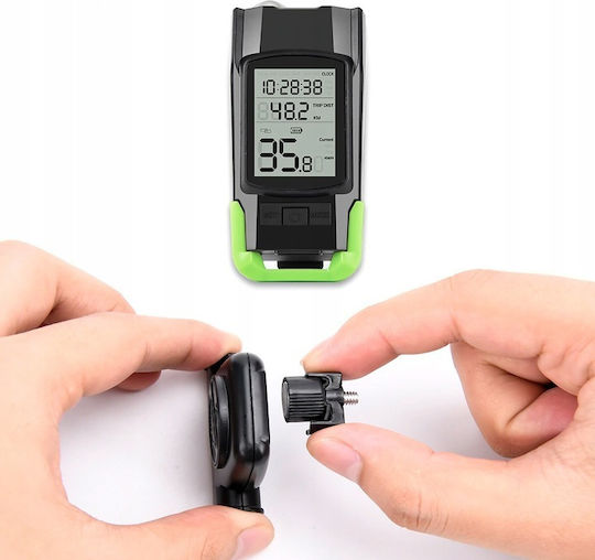 L8l Fahrrad Tacho Lampe Horn 3in1