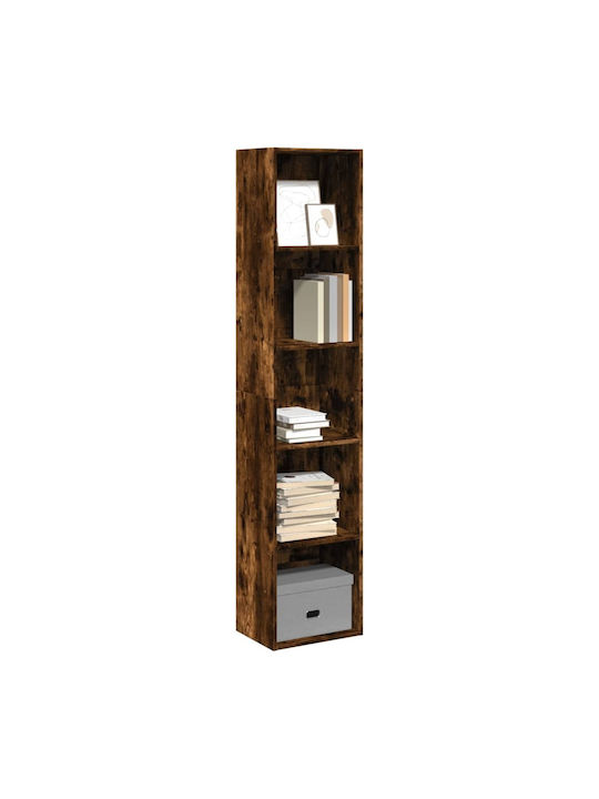 Bookcase Smoky Oak 40x30x189cm