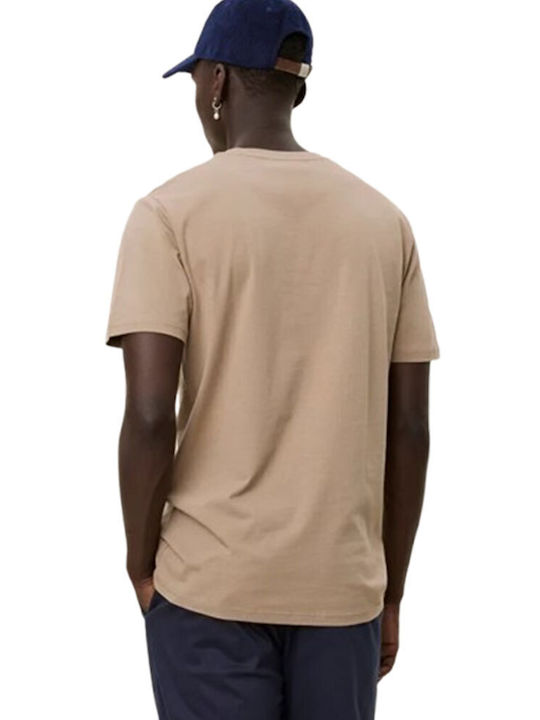 Les Deux Men's Short Sleeve T-shirt Desert Taupe, Blueprint