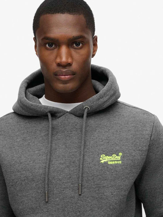 Sweatshirt with Hood Grey