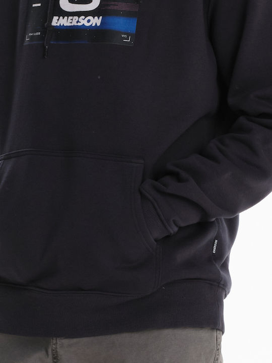 Sweatshirt Mit Kapuze Schwarz