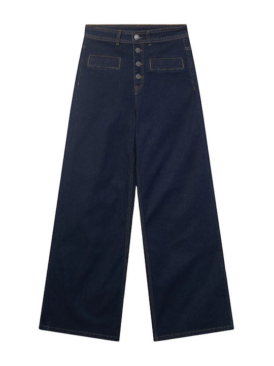 Damen Stoffhose Blau