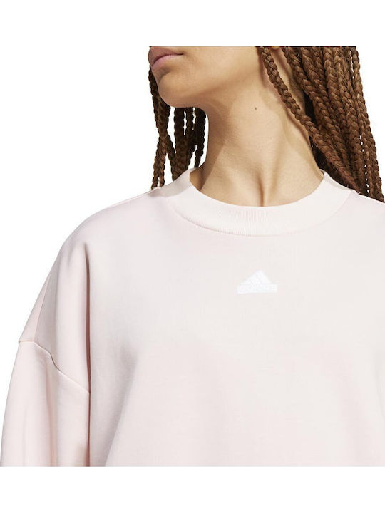 Sportswear W Fi 3s Γυναικείο Φούτερ Ροζ