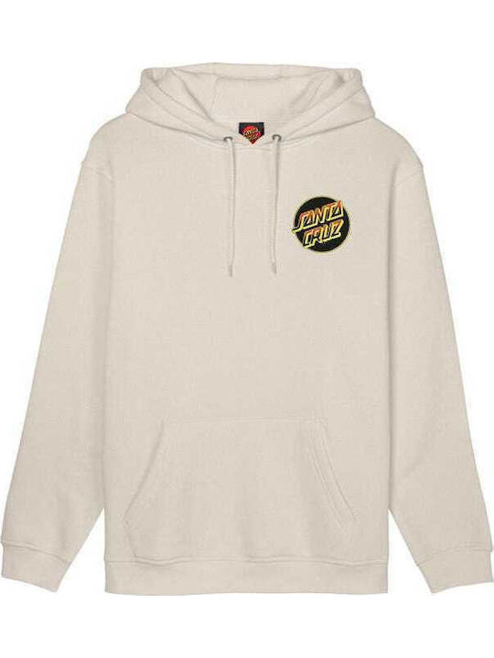 Hooded Sweatshirt Beige Light Brown