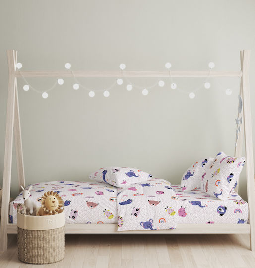 Cokitex Σετ Μονά Pink 165x270cm Cokitex Σετ Μονά Pink 165x270cm