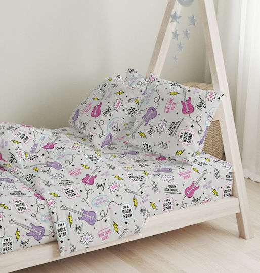 Cokitex Σετ Μονά Pink 165x270cm Cokitex Σετ Μονά Pink 165x270cm