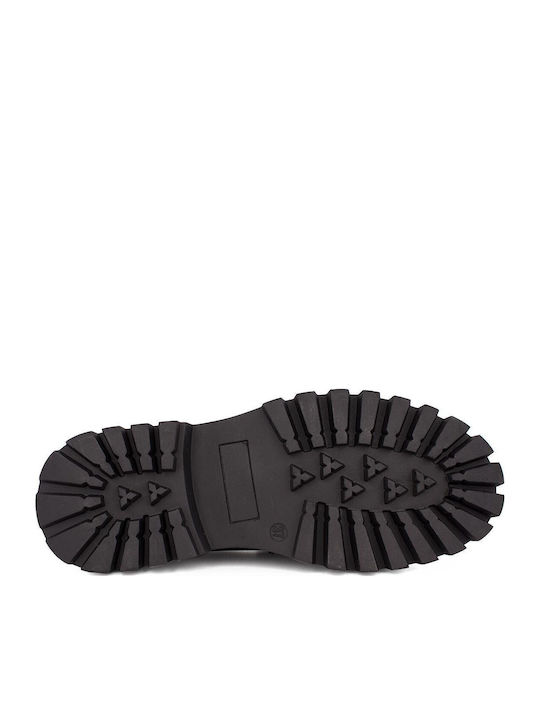 Numb Tag Women's Moccasins in Black Color