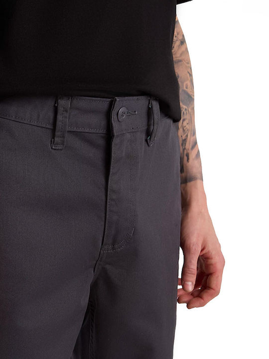 Authentic Pantaloni Chino cu Croială Slim Anthracite