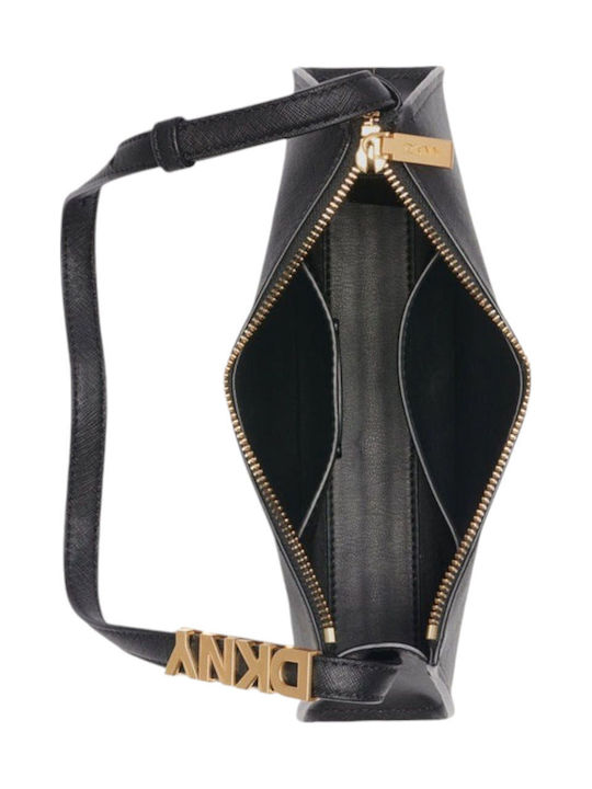 Avril De piele Geantă de damă De umăr Neagră