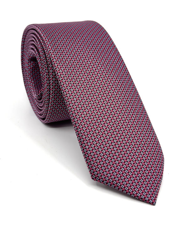 Legend Accessories Men's Tie Set Printed in Red Color