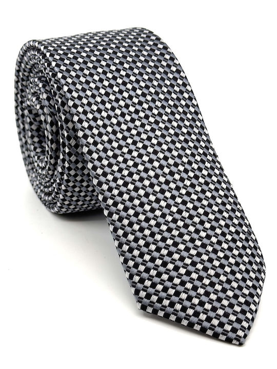 Legend Accessories Herren Krawatten Set Gedruckt in Gray Farbe