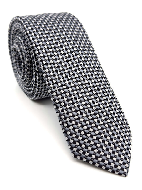 Legend Accessories Herren Krawatten Set Gedruckt in Gray Farbe