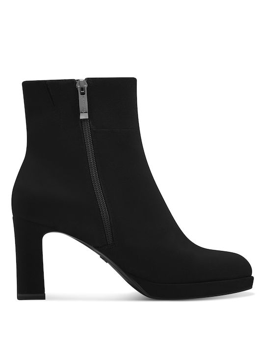 Tamaris Women's Ankle Boots with High Heel Black