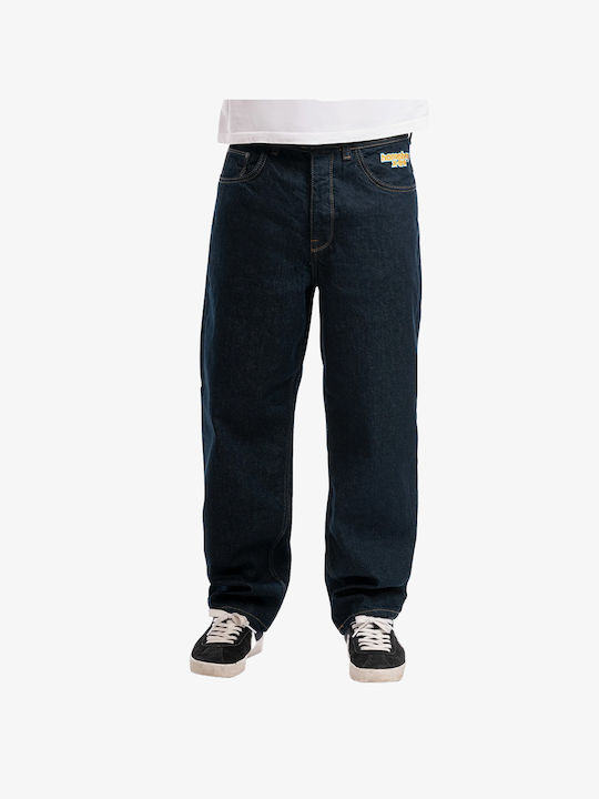 Homeboy X-tra Men's Jeans Pants in Baggy Line Indigo