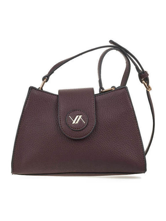 Verde Women's Bag Shoulder Burgundy