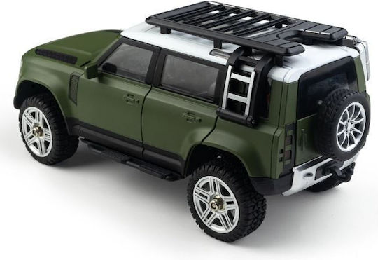 Mic Land Rover Defender Nou Controlat de la Distanță Caroserie Metalică Simulare Completă Controler de Viteză Analogic Luminile Ușilor Deschise Sg Pinecone Forest 2402