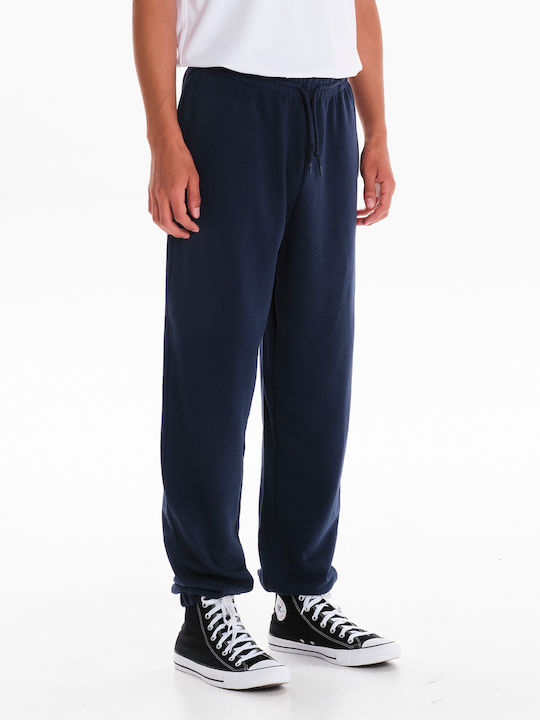 Pantaloni de trening fără Elastic Blue
