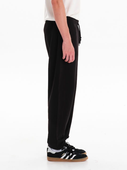 Sweatpants with Elastic Black