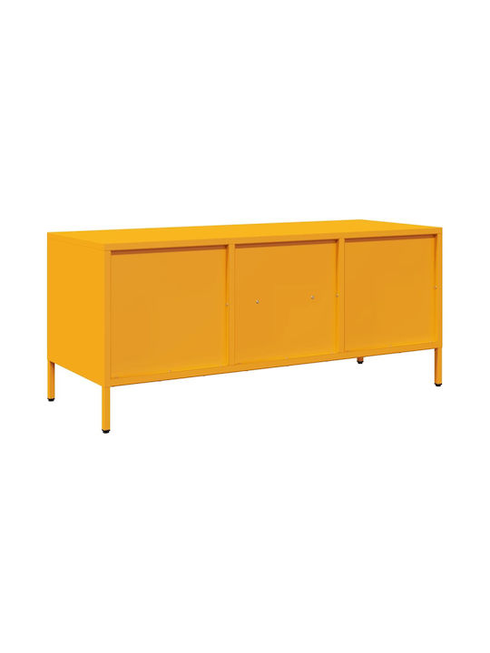 TV-Ständer Metall Senfgelb M101.5xP39xH43.5cm